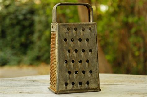 Vintage Metal Cheese Grater for sale 